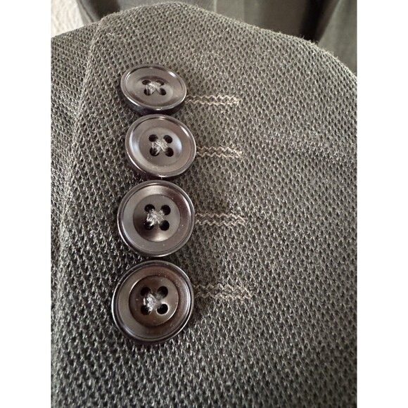 bar III Slim-Fit Knit Sport Coat blazer size 40R dark Green casual soft tailored - Picture 6 of 16